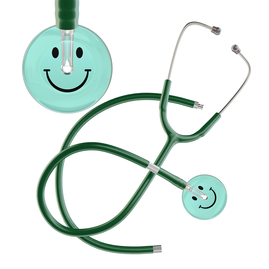 Light Smiley Face Stethoscope