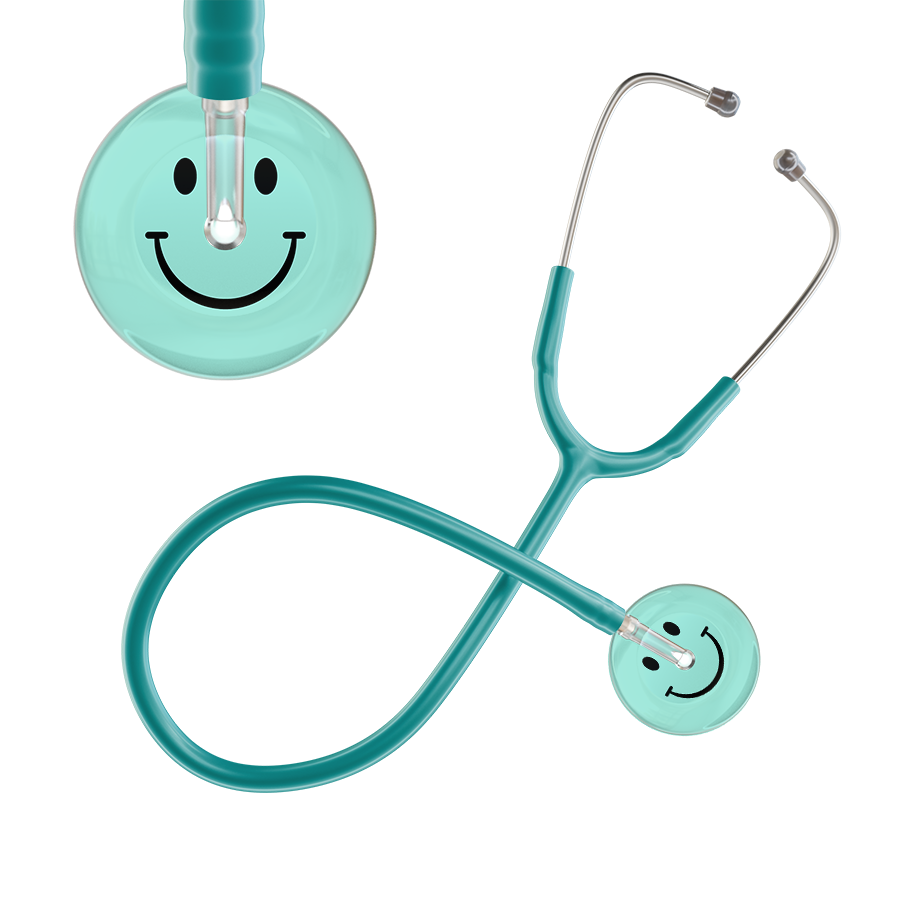 Light Smiley Face Stethoscope