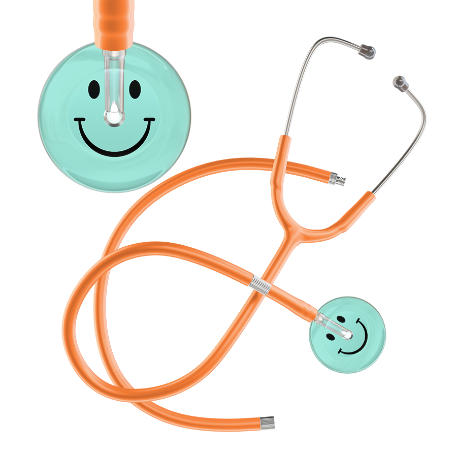 Light Smiley Face Stethoscope