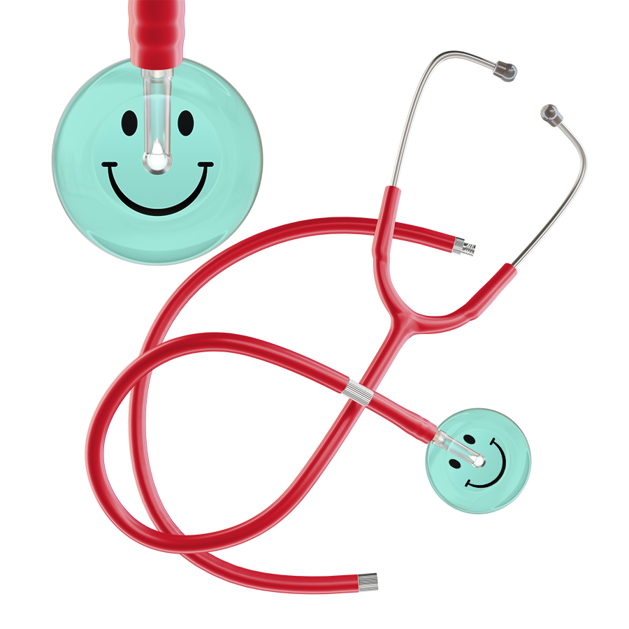 Light Smiley Face Stethoscope