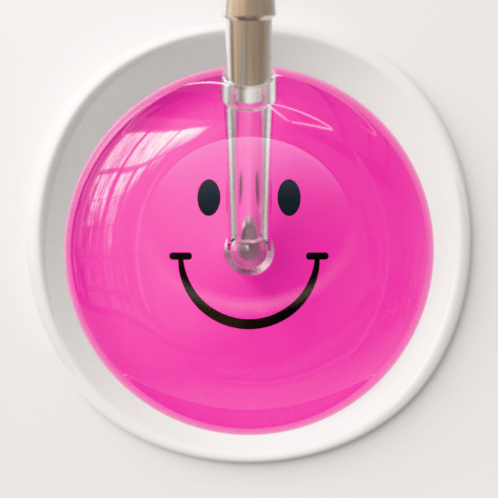 Ultrascope Stethoscope Head Smiley Face Hot Pink (HP) / Adult Smiley Face Stethoscope Head