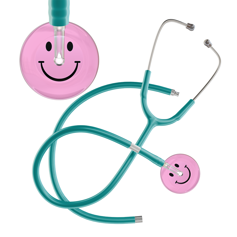 Light Smiley Face Stethoscope