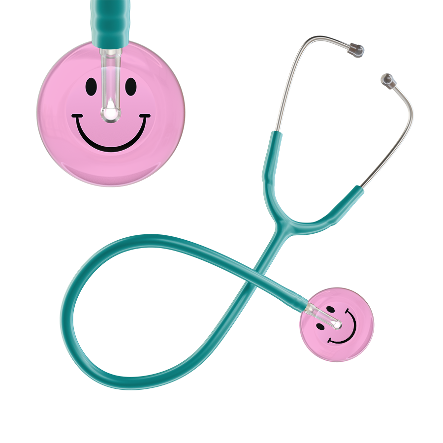 Light Smiley Face Stethoscope