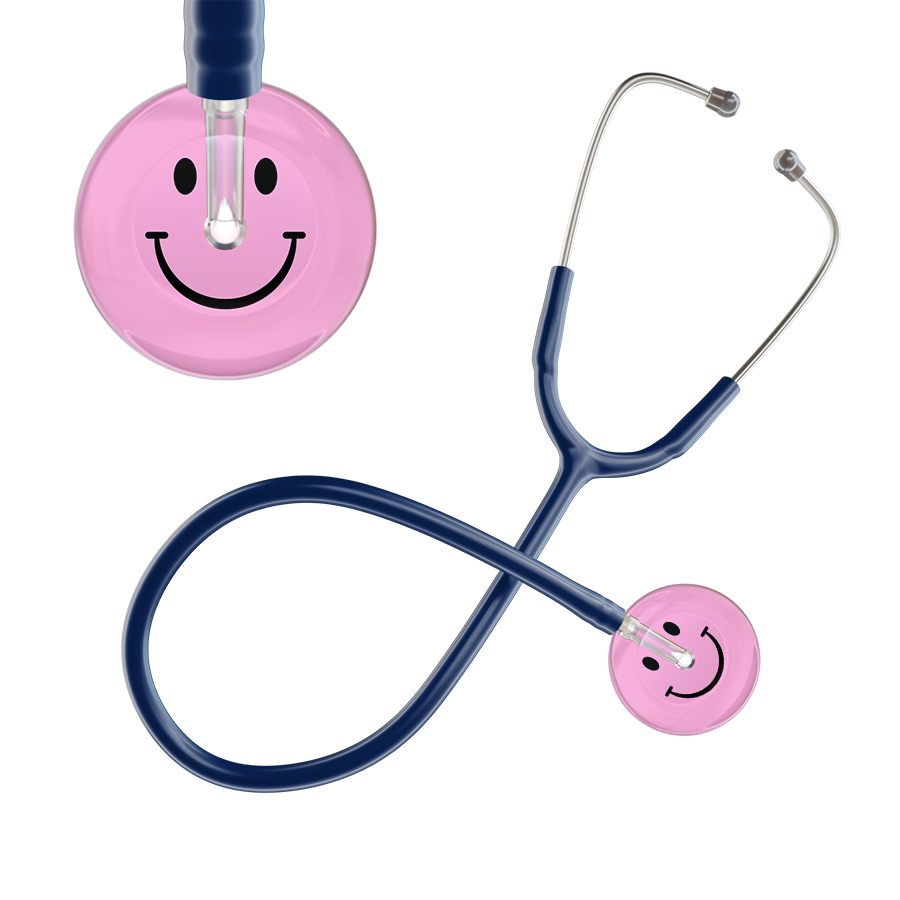Light Smiley Face Stethoscope