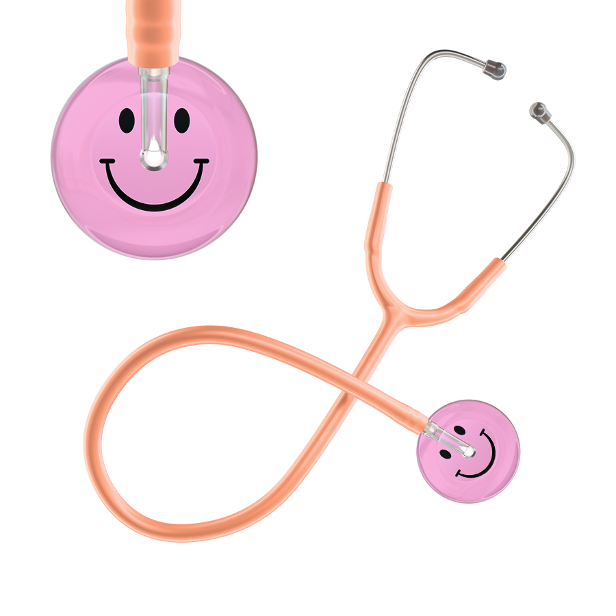 Light Smiley Face Stethoscope