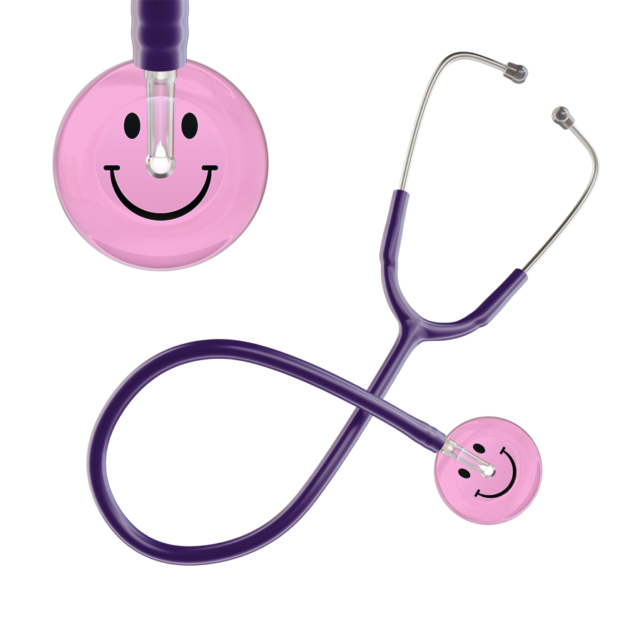 Light Smiley Face Stethoscope