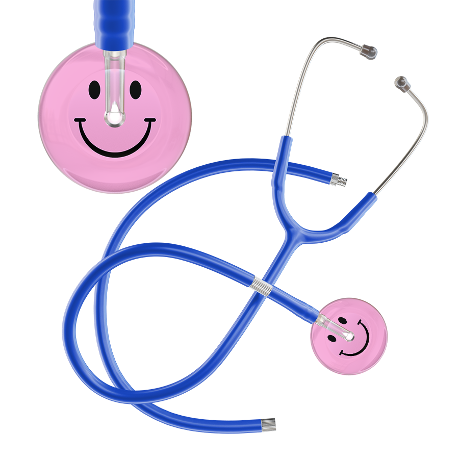 Light Smiley Face Stethoscope
