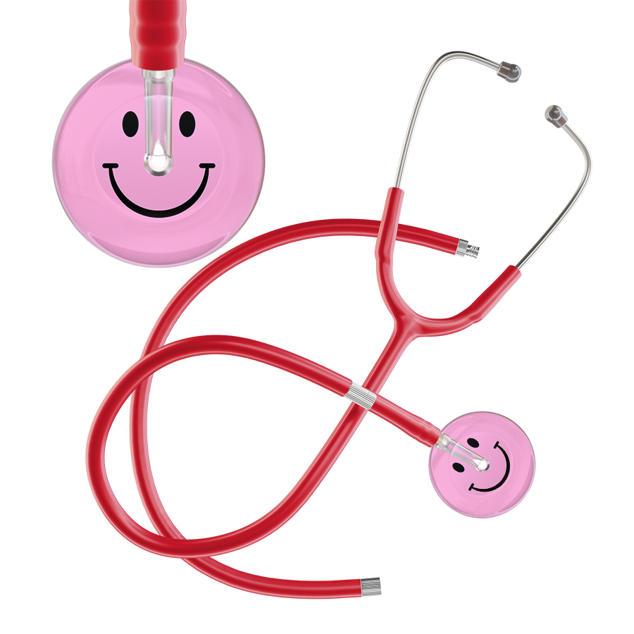 Light Smiley Face Stethoscope