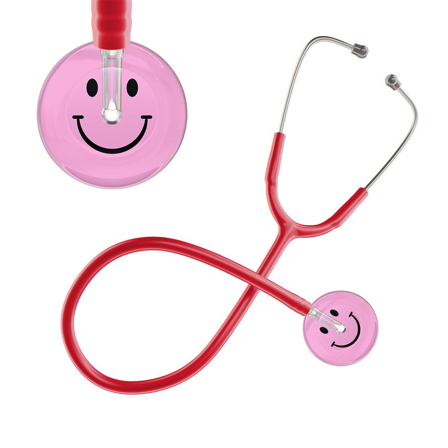 Light Smiley Face Stethoscope