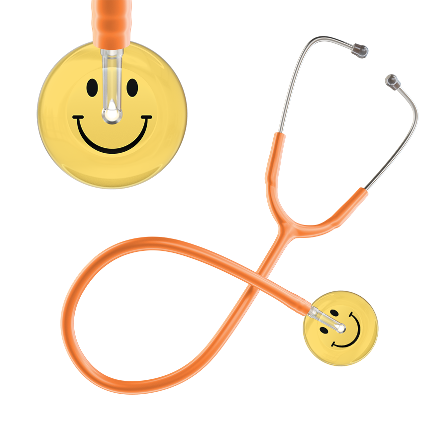 Light Smiley Face Stethoscope