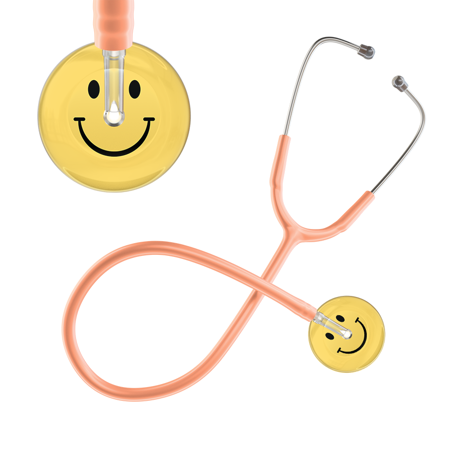 Light Smiley Face Stethoscope