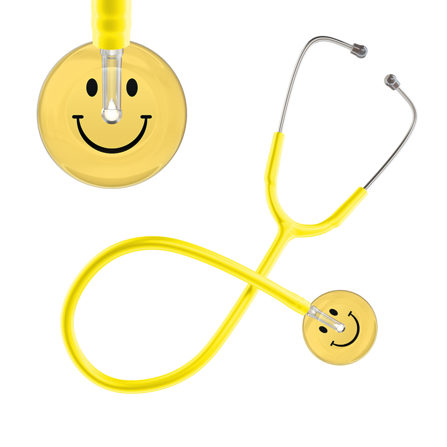 Light Smiley Face Stethoscope