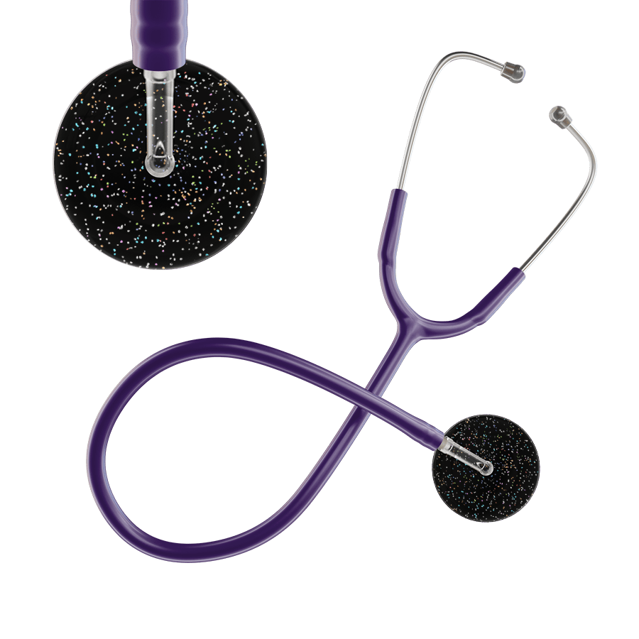 Ultrascope Single Stethoscope Twilight Black (BK) / Adult / Purple Twilight Stethoscope