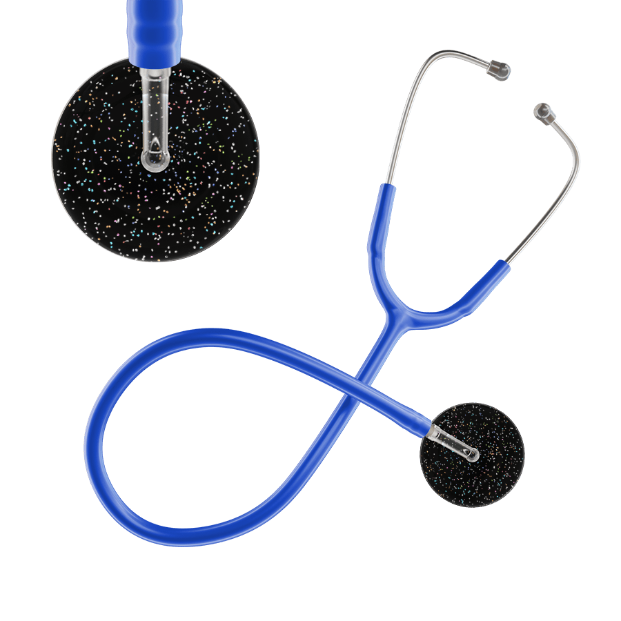 Ultrascope Single Stethoscope Twilight Black (BK) / Adult / Royal Blue Twilight Stethoscope