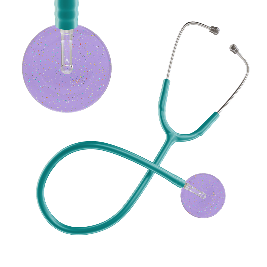 Ultrascope Single Stethoscope Twilight Lavender (LA) / Adult / Jade Light Twilight Stethoscope