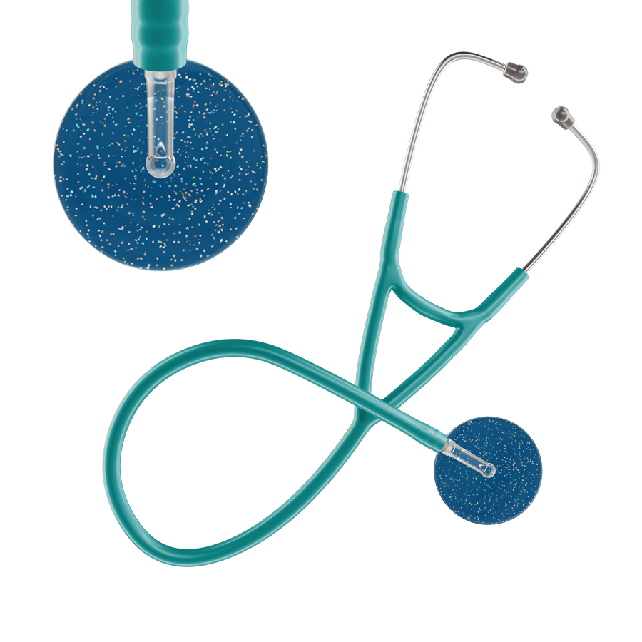 Ultrascope Single Stethoscope Twilight Steel Blue (SB) / Adult / Jade Dark Twilight Cardiology Stethoscope