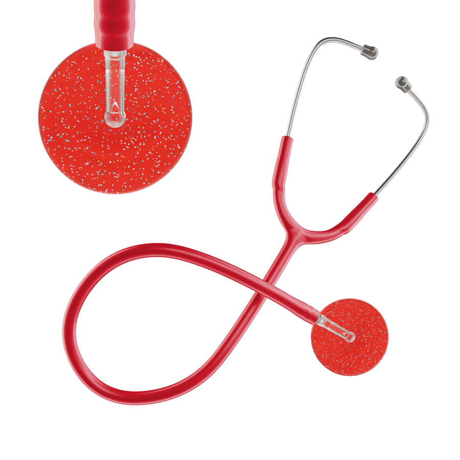 Ultrascope Single Stethoscope Twilight Red (RD) / Adult / Red Dark Twilight Stethoscope
