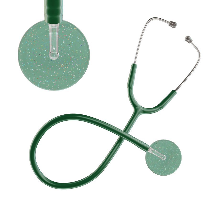 Ultrascope Single Stethoscope Twilight Sage (SG) / Adult / Dark Green Light Twilight Stethoscope