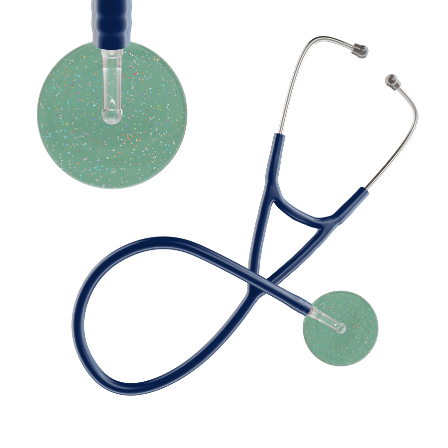 Ultrascope Single Stethoscope Twilight Sage (SG) / Adult / Navy Light Twilight Cardiology Stethoscope