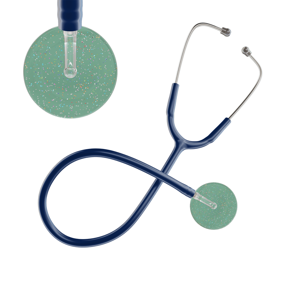 Ultrascope Single Stethoscope Twilight Sage (SG) / Adult / Navy Light Twilight Stethoscope