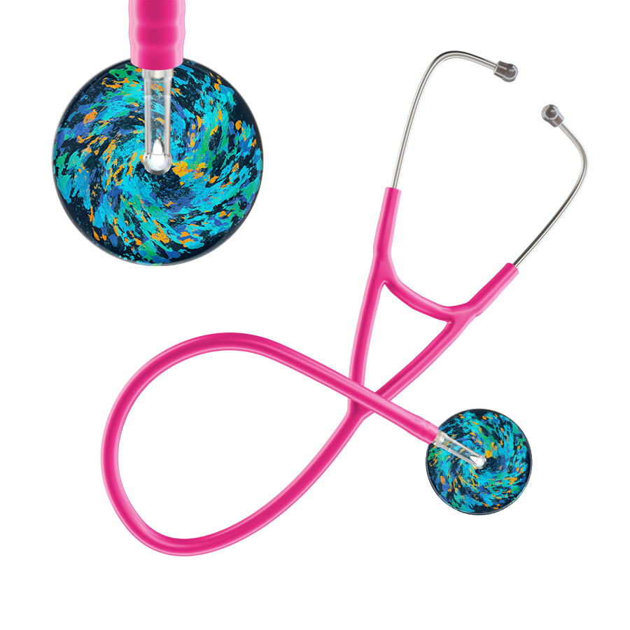 Sapphire Galaxy Cardiology Stethoscope