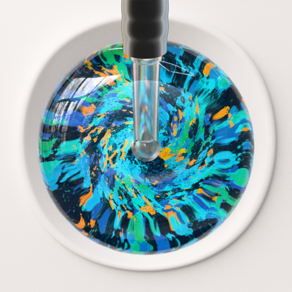 Sapphire Galaxy Cardiology Stethoscope