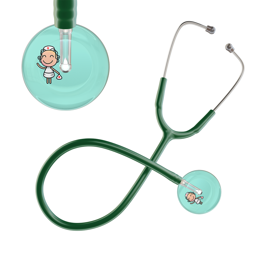 Cartoon Nurse F2 Skin Stethoscope