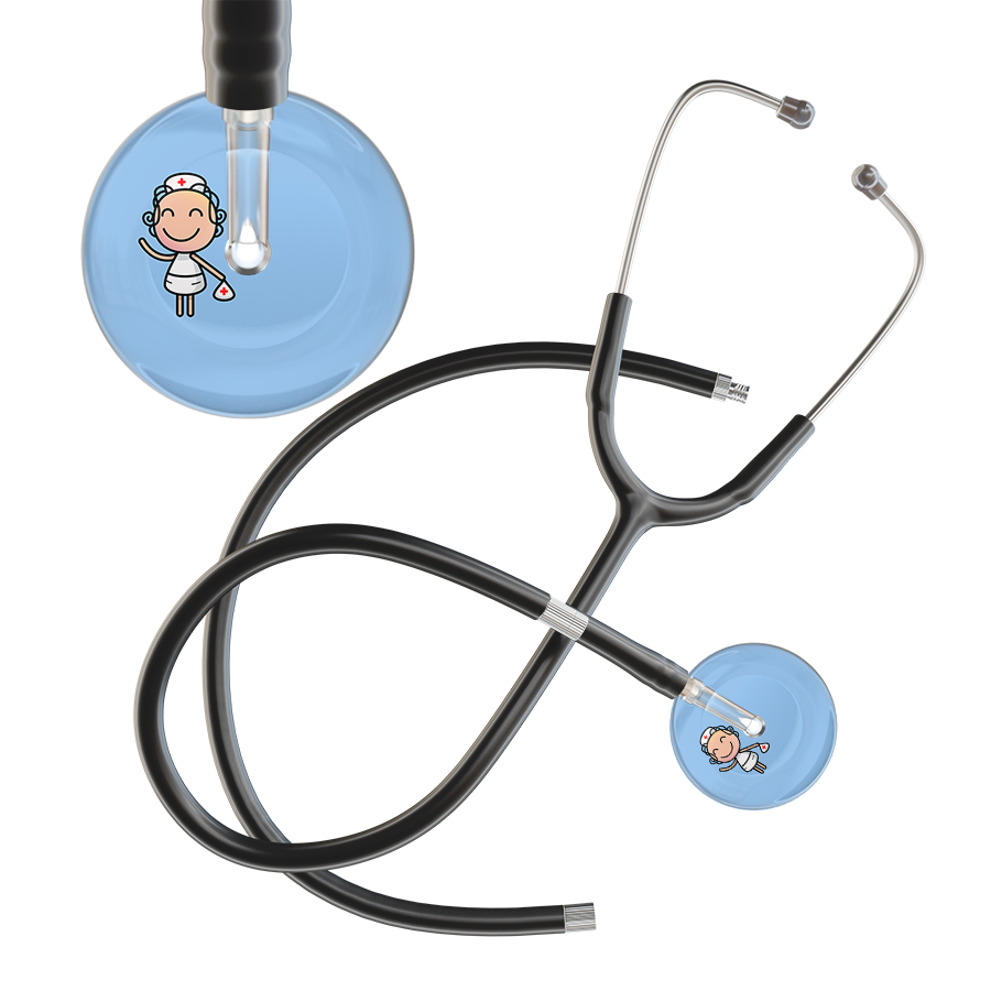 Cartoon Nurse F2 Skin Stethoscope