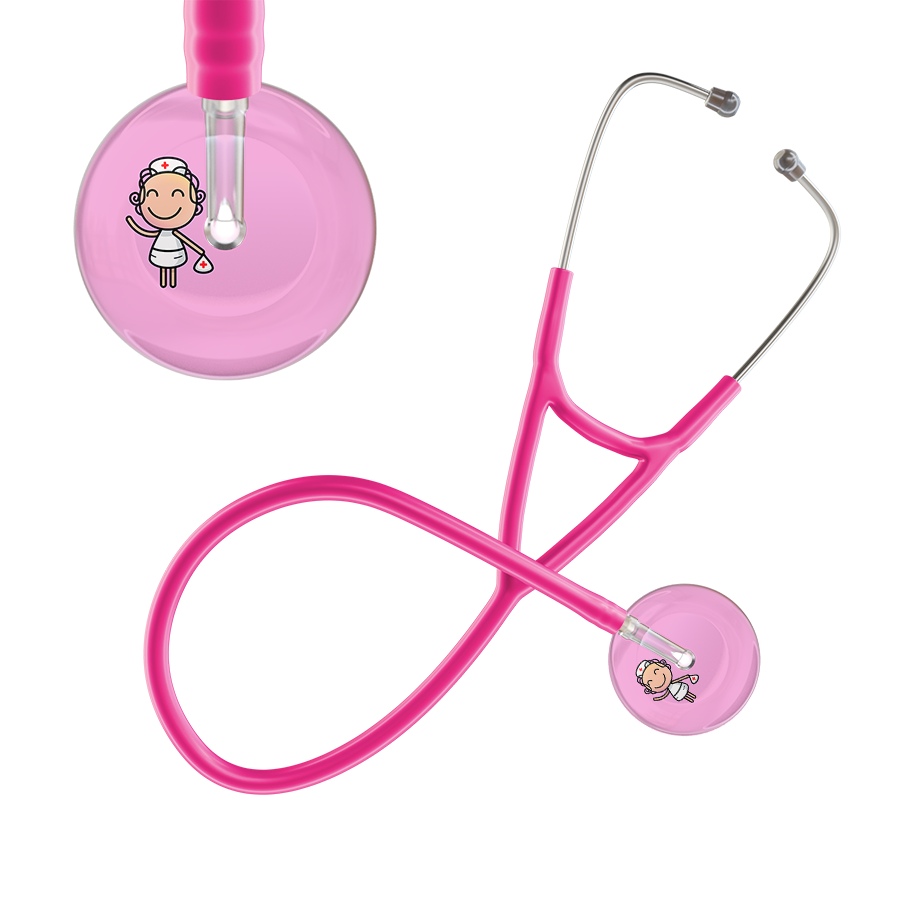 Cartoon Nurse F2 Skin Cardiology Stethoscope