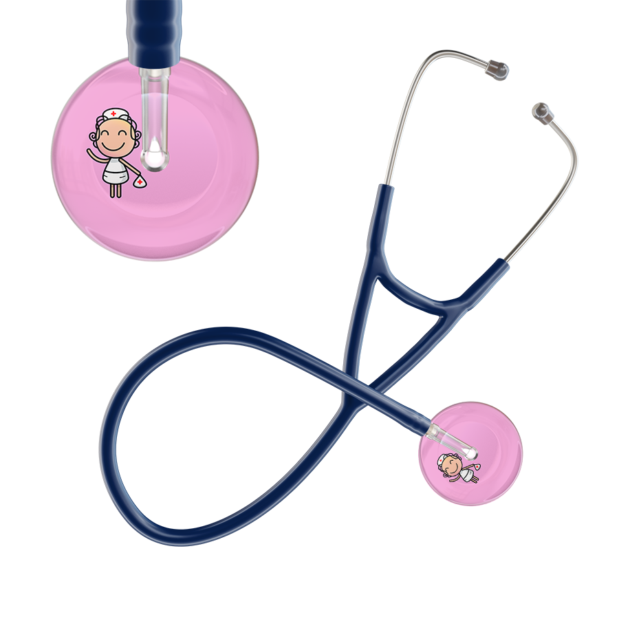 Cartoon Nurse F2 Skin Cardiology Stethoscope