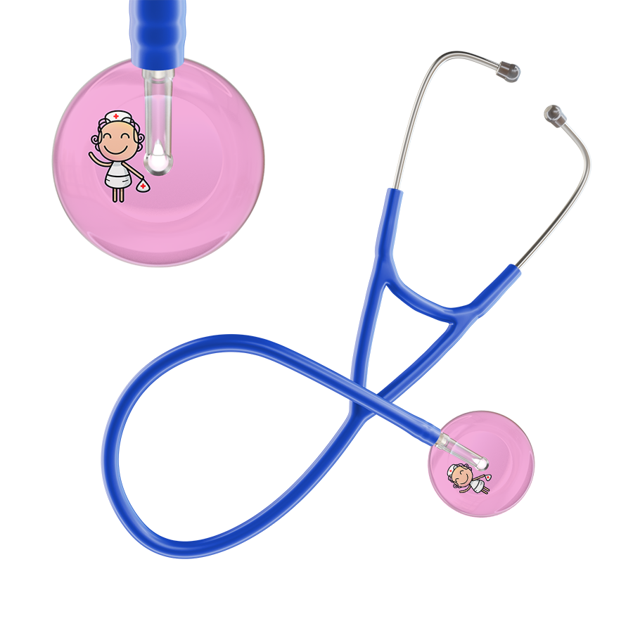 Cartoon Nurse F2 Skin Cardiology Stethoscope