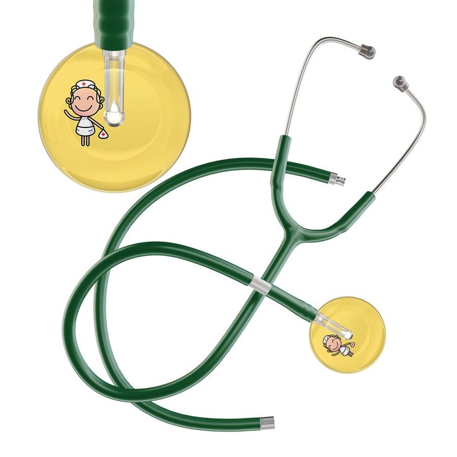 Cartoon Nurse F2 Skin Stethoscope