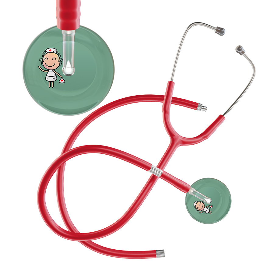 Cartoon Nurse F2 Skin Stethoscope
