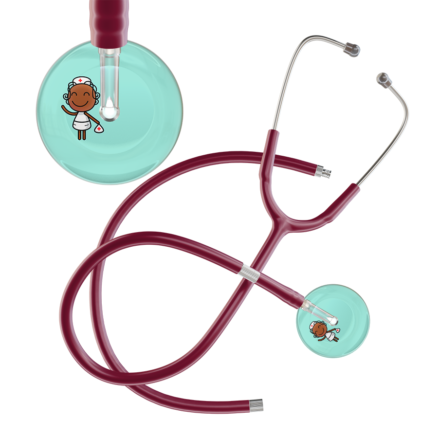Cartoon Nurse F4 Skin Stethoscope