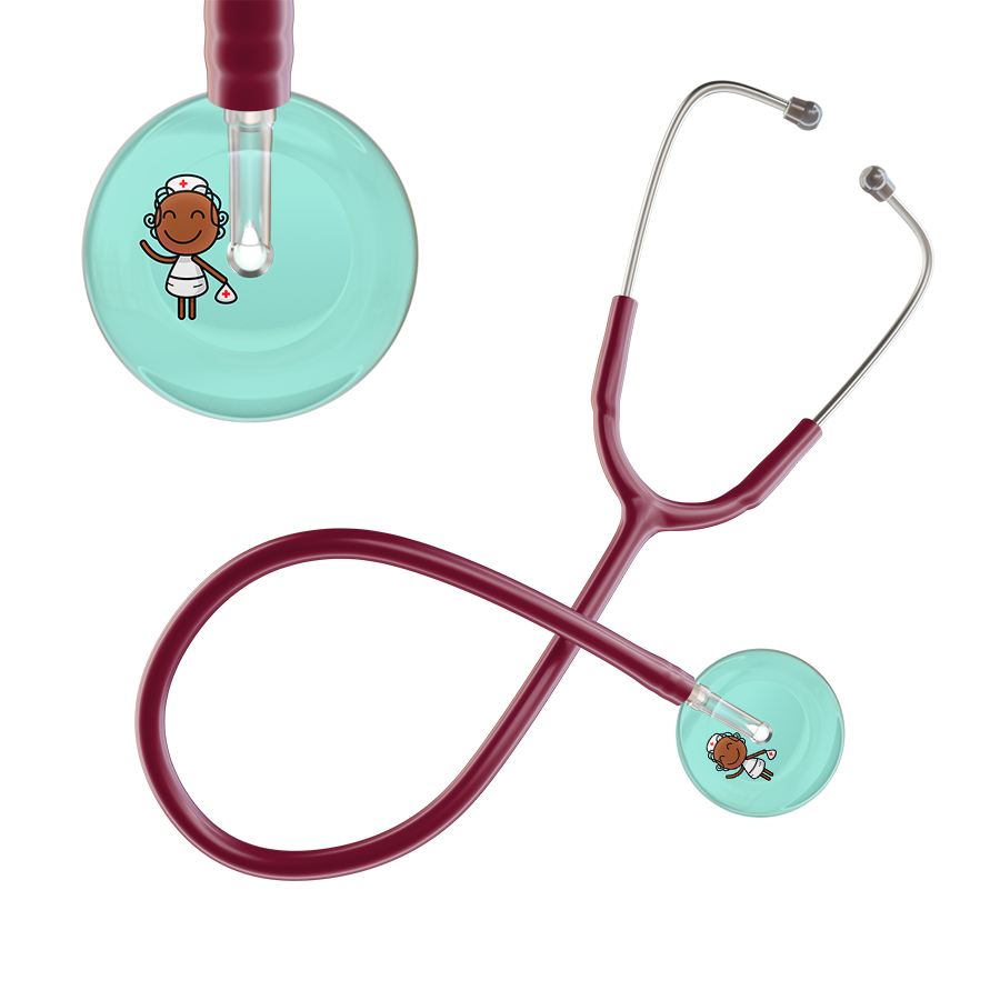 Cartoon Nurse F4 Skin Stethoscope