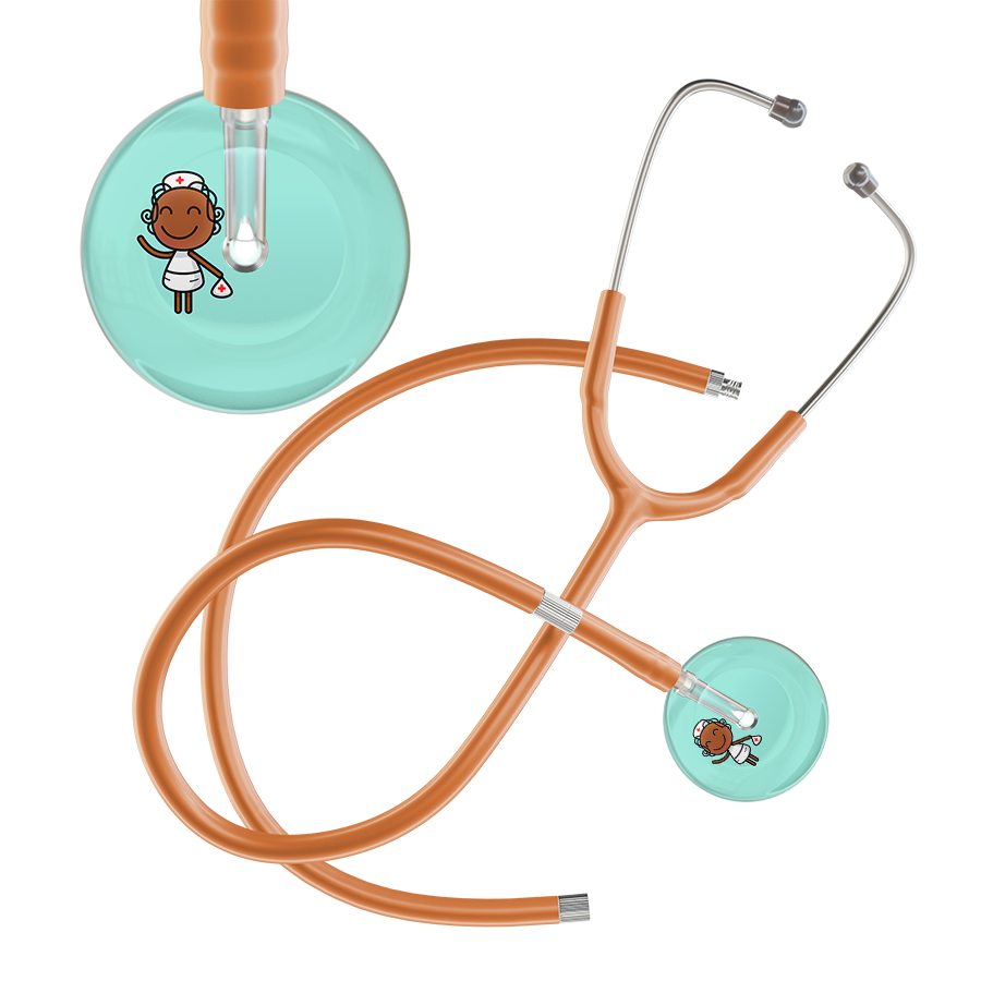Cartoon Nurse F4 Skin Stethoscope