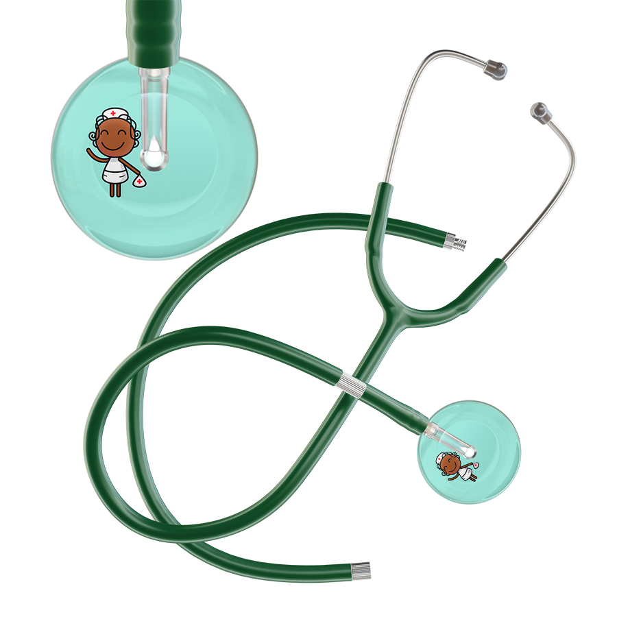 Cartoon Nurse F4 Skin Stethoscope