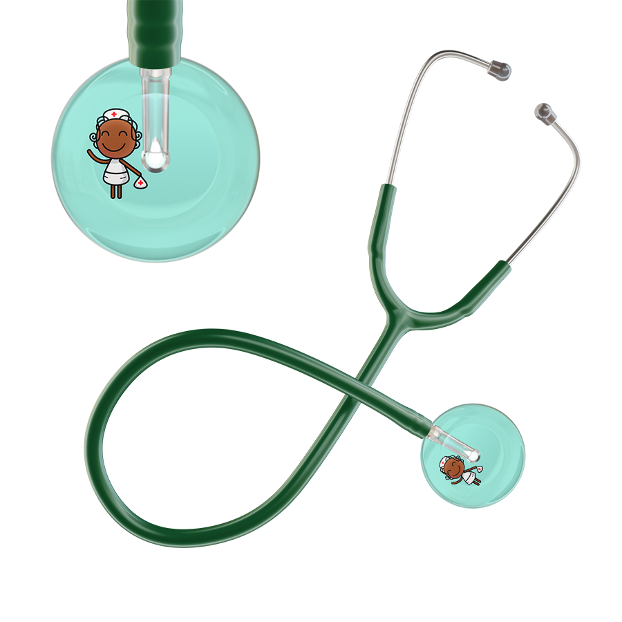 Cartoon Nurse F4 Skin Stethoscope