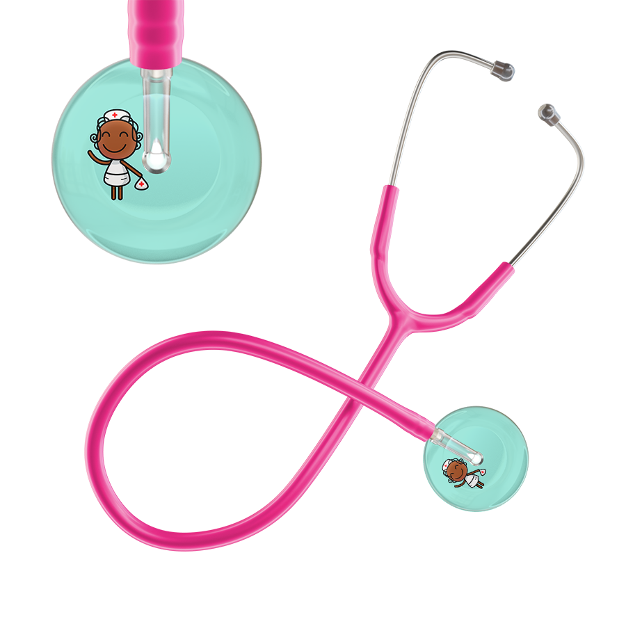 Cartoon Nurse F4 Skin Stethoscope