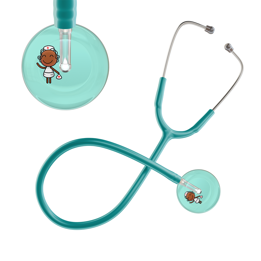 Cartoon Nurse F4 Skin Stethoscope