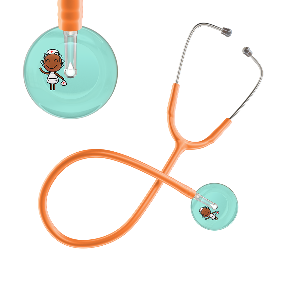 Cartoon Nurse F4 Skin Stethoscope