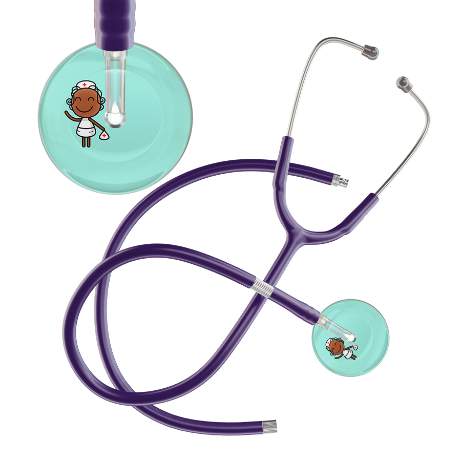 Cartoon Nurse F4 Skin Stethoscope