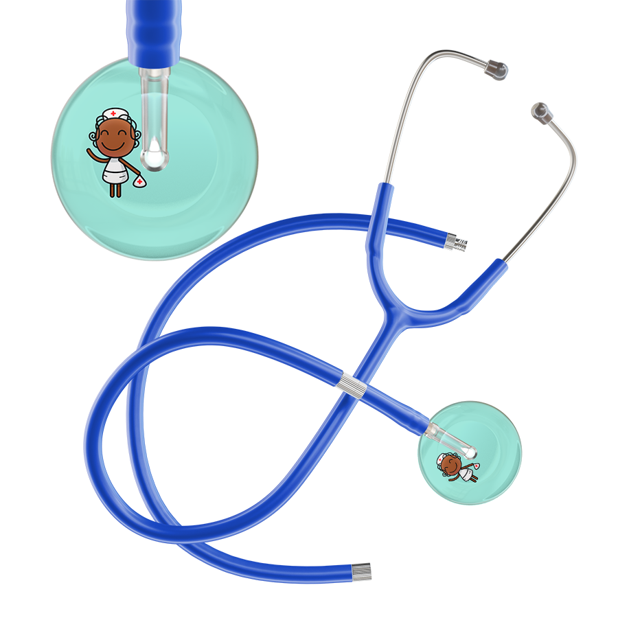 Cartoon Nurse F4 Skin Stethoscope