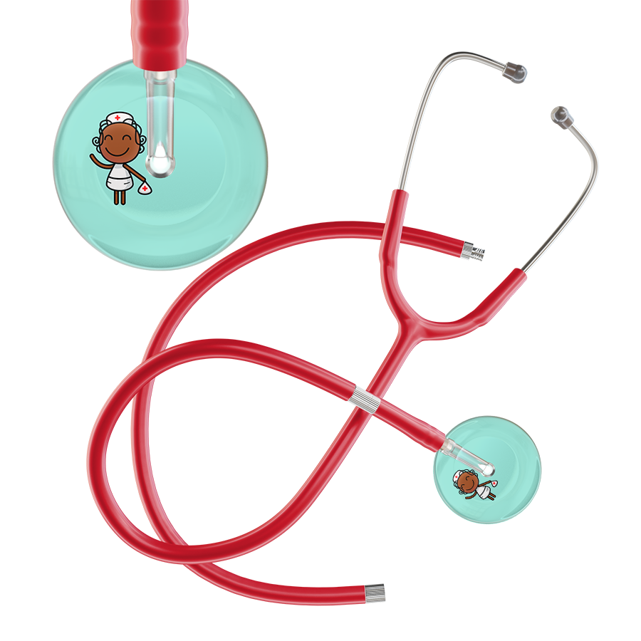 Cartoon Nurse F4 Skin Stethoscope