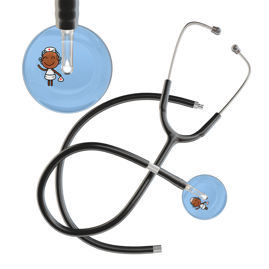 Cartoon Nurse F4 Skin Stethoscope