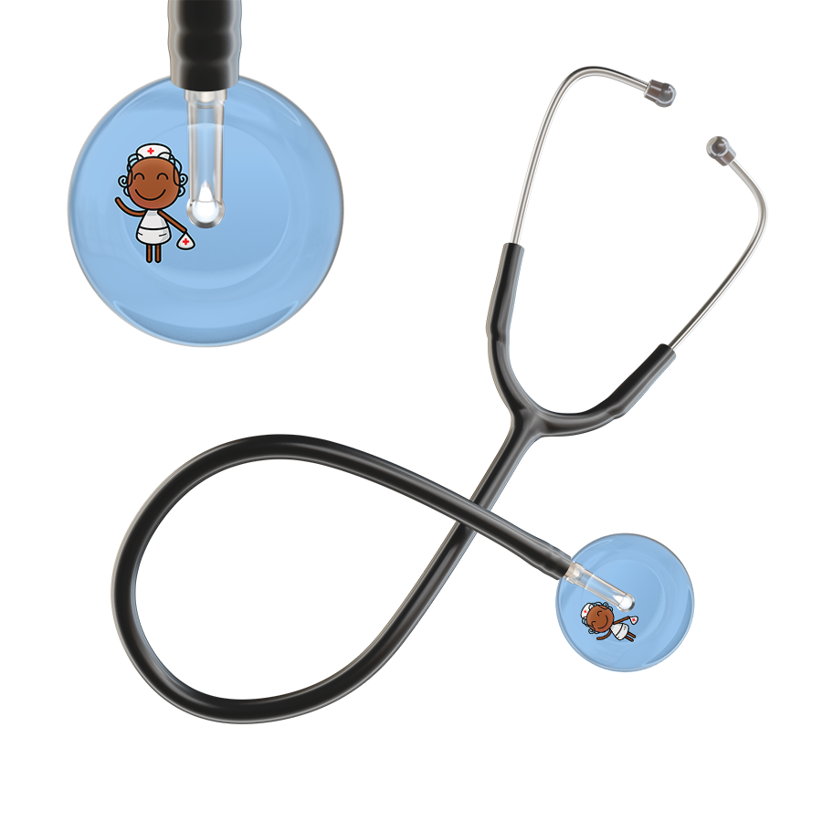 Cartoon Nurse F4 Skin Stethoscope