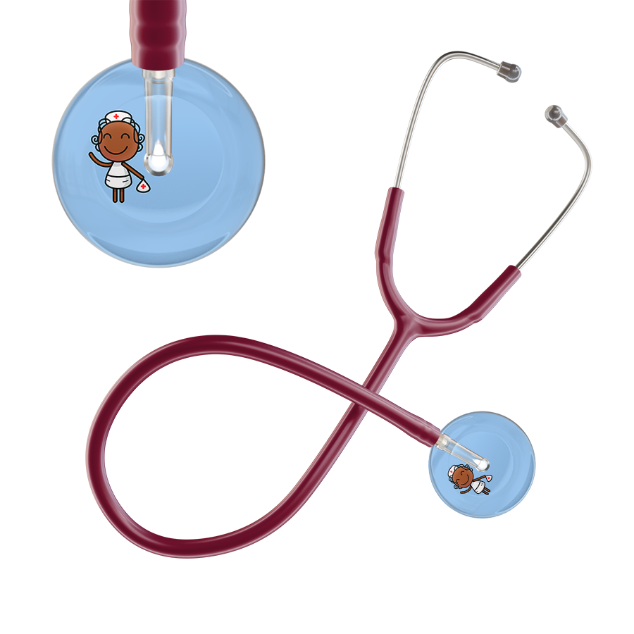Cartoon Nurse F4 Skin Stethoscope
