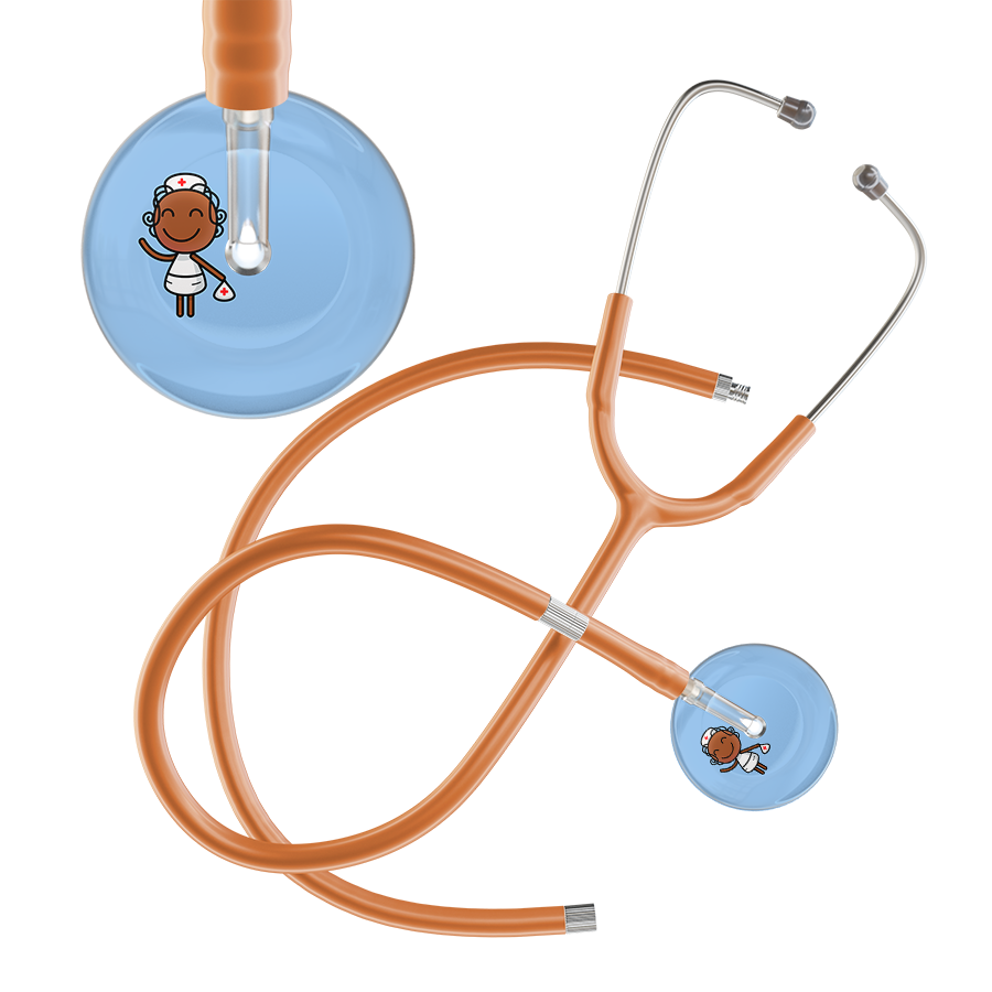 Cartoon Nurse F4 Skin Stethoscope