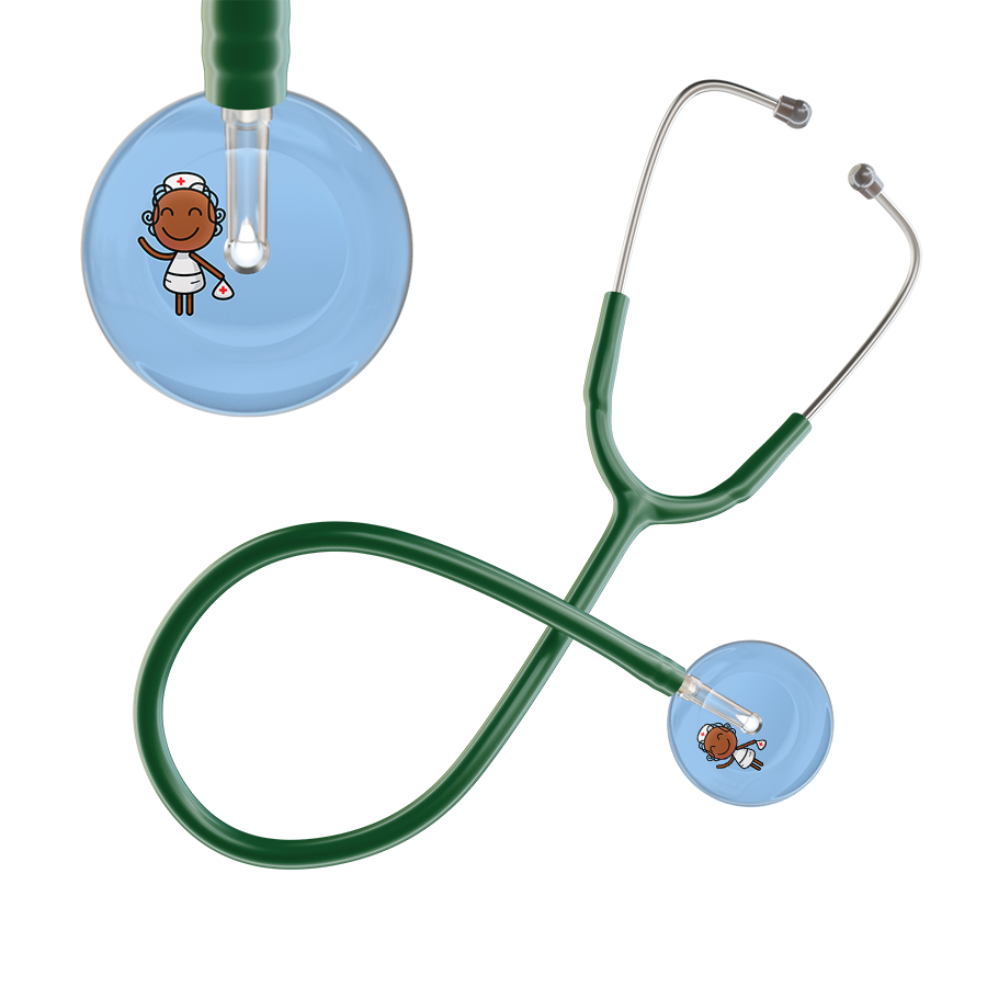 Cartoon Nurse F4 Skin Stethoscope
