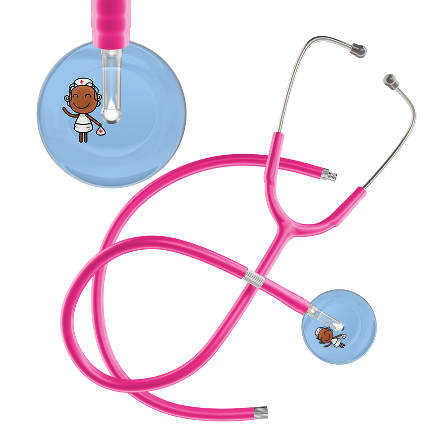 Cartoon Nurse F4 Skin Stethoscope